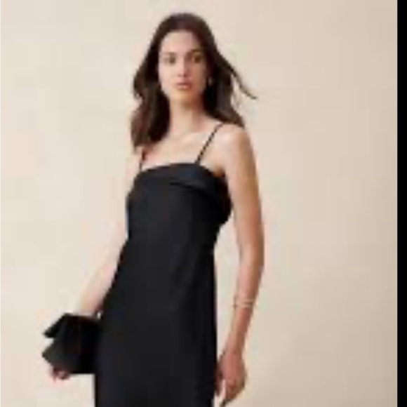 Alex Evenings Maxi Dress Women’s  Black Cocktail Spaghetti Strap Size 8 - Picture 1 of 13